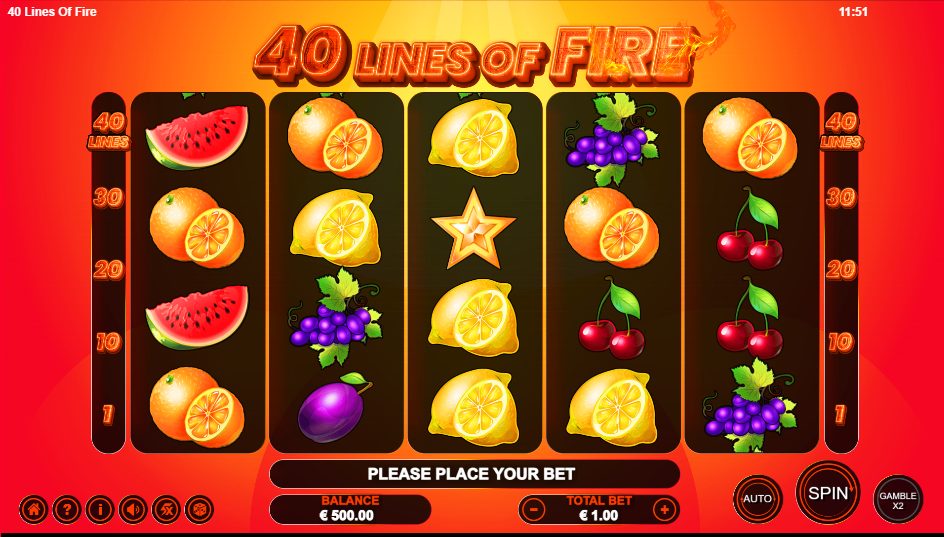 40 Lines of Fire: The Top Online Casino Slot Game Guide