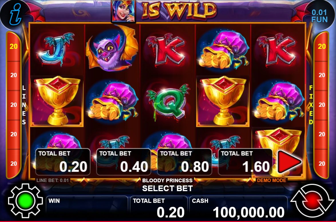 Bloody Princess Online Casino Slot Game