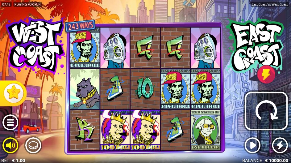 East Coast vs West Coast Online Casino Slot Game: A Gambler’s Guide