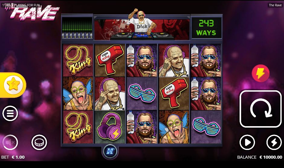 The Rave: An Online Casino Slot Game Review for Gamblers